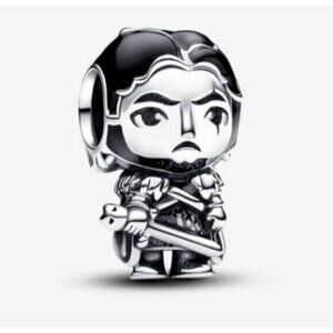 Game of Thrones Jon Snow Charm , Pendant For Pandora Bracelets Necklaces
